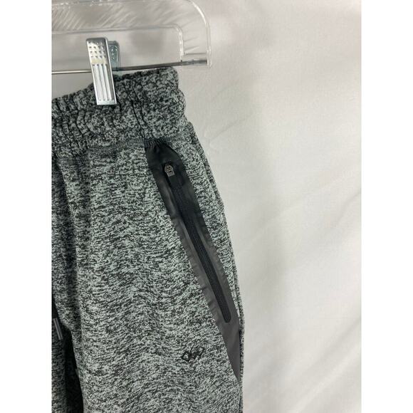 Leg3nd Marled Grey Black Sweatpants Size Small - Picture 3 of 6